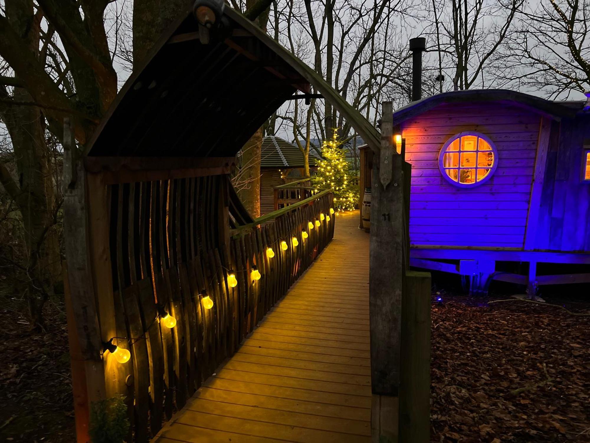 Burtree Country House, Tipi'S, Treehouse & Lodge & House Rooms With Hot Tubs In A Private Garden Thirsk Buitenkant foto